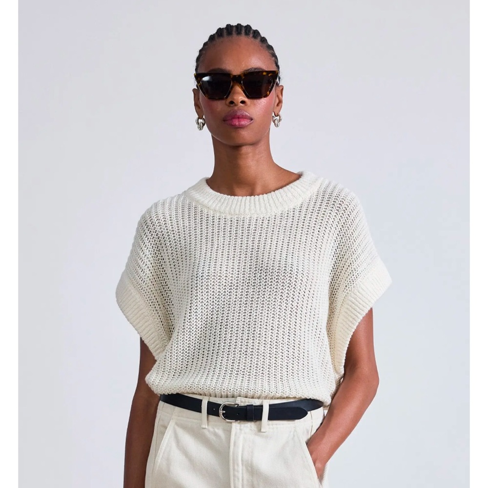 Apiece Apart Olivia Linen Vest